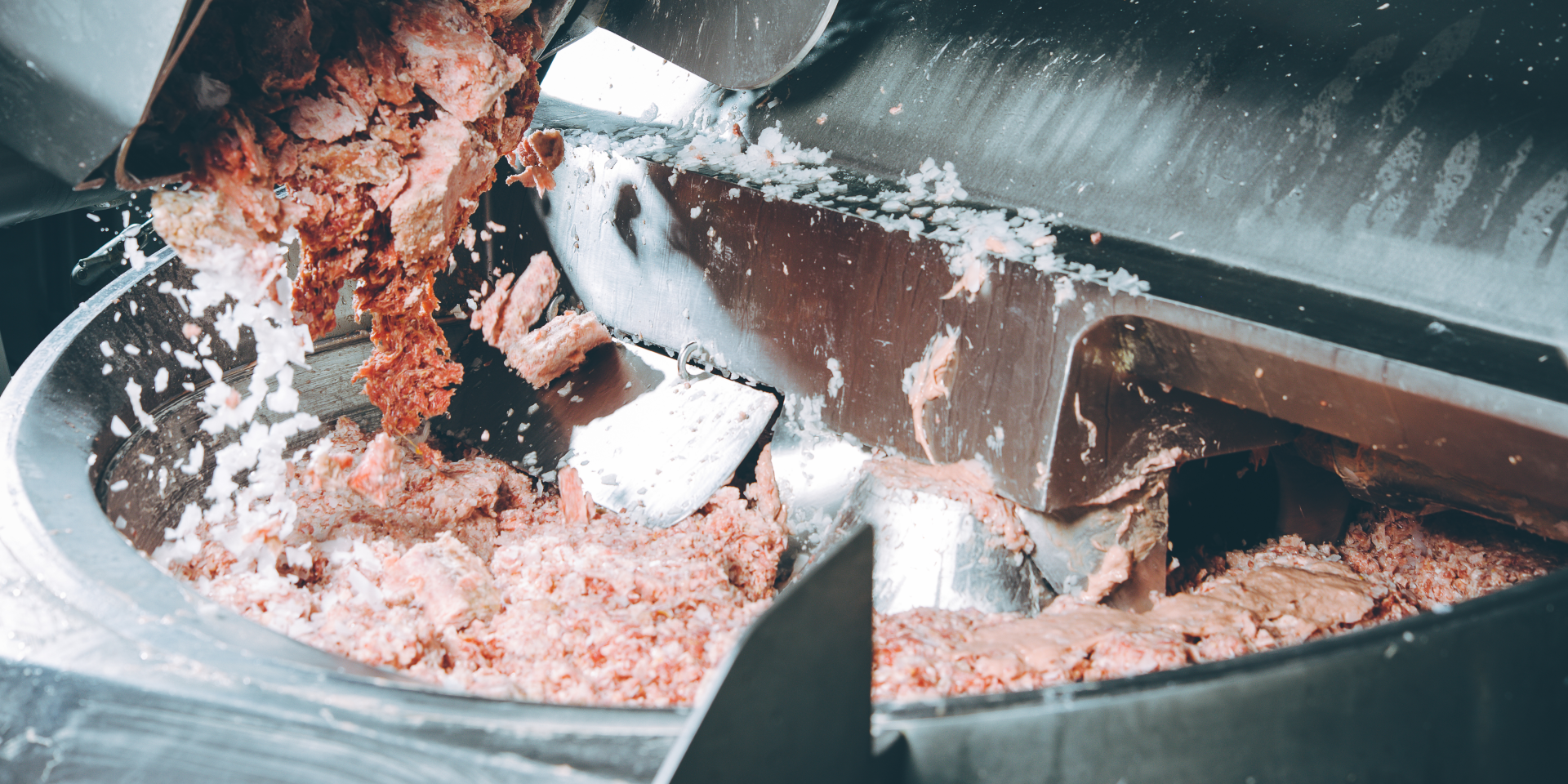 食肉加工工場の汚れ